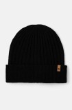 Fjallraven caciula Byron Hat Thin culoarea negru, de lana, F77387.550