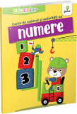 Carte de colorat și activități cu numere. EduColor - Paperback brosat - *** - Gama