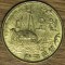 Korea / Coreea de Sud - moneda de colectie exotica - 5 won 1971 - Geobukseon - superba !