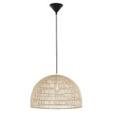 Lustra tip pendul Vedrana din ratan &Oslash; 40 cm, inaltime reglabila, 9586446 - Novaluce Lemn