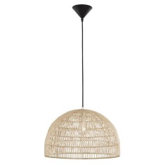 Lustra tip pendul Vedrana din ratan &Oslash; 40 cm, inaltime reglabila, 9586446 - Novaluce Lemn