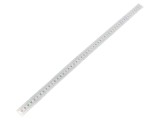 Mini-riglă autoadezivă plastic 11mm cifre verticale