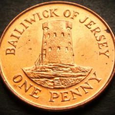 Moneda 1 PENNY - JERSEY, anul 1998 * cod 5326