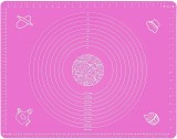 Cumpara ieftin Covoras pentru aluat din silicon, foaie antiaderenta, 60x80 cm, Mov, 558COF
