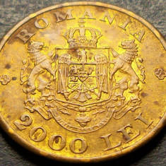 Moneda istorica 2000 LEI - ROMANIA, anul 1946 * cod 112