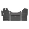 Covorase Cauciuc Iveco Daily V 2014-, Frogum, TPE, Fara Miros, Bordura Inalta, Negru, Set [Numar Piese], dedicate