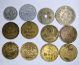Romania - Lot monede vechi, circulate, uzate