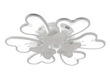 Plafonieră LED Erste Butterfly 100W 8500lm 680x605x120mm Albă Dimabilă 3CCT cu Telecomandă Corp Iluminat Modern pentru Living Dormitor Eficient