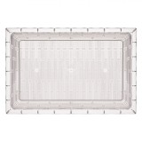 Platou Bucătărie Transparent, Plastic, 42x28x3cm, Oem