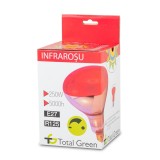 Bec Infrarosu R125 250W E27 Rosu