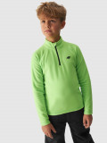 Lenjerie termoactivă din fleece (bluză) pentru băieți - verde