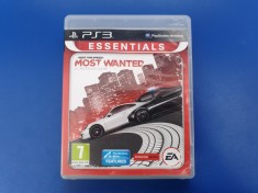 Need for Speed (NFS): Most Wanted - joc PS3 (Playstation 3)