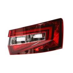 Stop spate lampa Skoda Superb, 05.2015- model Combi / Estate, partea Dreapta, partea exteRioara, LED+P21W+PY21W, cu suport becuri, Varroc