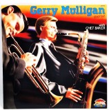 Gerry Mulligan Quartet With Chet Baker &lrm;&ndash; Gerry Mulligan Quartet With Chet Baker NM / NM vinil LP disc Giants Italia 1986
