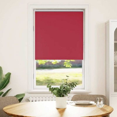 Jaluzea cu role opace Roșu 65x150 cm lățime material 60,7 cm foto