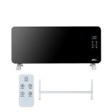 Incalzitor Electric Leziter Hekla 1000W/2000W Negru IP24 - Pentru Baie, Dormitor, Living, Afisaj LED, Timer 24h