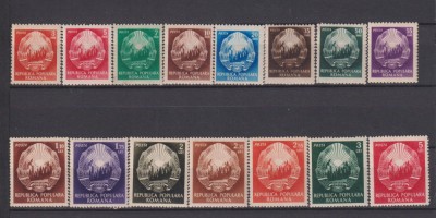 ROMANIA 1952 LP. 325 MNH foto