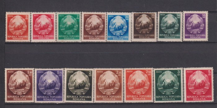 ROMANIA 1952 LP. 325 MNH