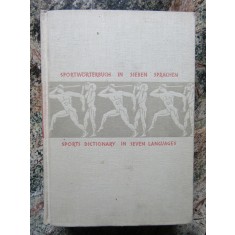 Sports dictionary in seven languages