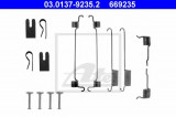 Set accesorii, sabot de frana FORD FOCUS (DAW, DBW) (1998 - 2007) ATE 03.0137-9235.2