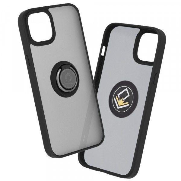 Husa pentru Apple iPhone 15 Plus, Techsuit, Glinth, Neagra