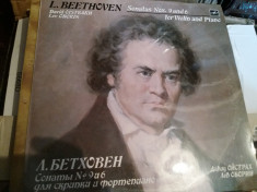 Vinil- Beethoven- Sonata nr. 9 si 6 foto