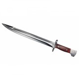 Cumpara ieftin Cutit Vanatoare Camping Ideallstore AK-47, 39cm, Argintiu, Otel 440C + Teaca