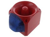 Semnalizator luminos și acustic KLAXON PNC-0204 10-60VDC cu sirenă și lumină flash