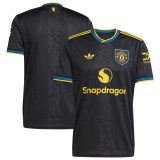 Manchester United tricou de fotbal 2025/26 Third Replica Jersey - Black - M
