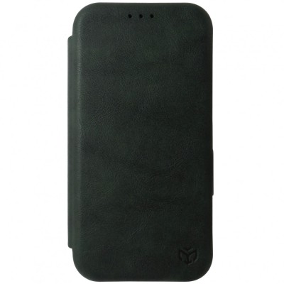 Husa tip carte cu stand Techsuit verde inchis pentru Apple iPhone 16e (SE 4 2025) foto
