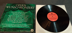 Mozart, Bizet, Wagner, Verdi etc - &amp;#039;Opern Wunschkonzert&amp;#039; Vinil LP Clasica foto