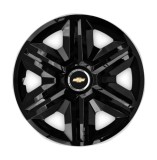 Cumpara ieftin Set 4 capace roti Hubcaps fast black R15 pentru gama auto Chevrolet, Autohelix MSA