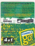 bnk card Romania - Connex - reincarcare Go! 4+1 $ - RO-CON-REF-0029D