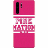 Husa silicon pentru Huawei P30 Pro, Pink Nation