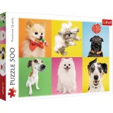 Puzzle Trefl 500 Catelusi, TREFL 500P