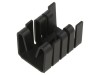 Radiator Extrudat Negru 19mm x 14.5mm x 12.7mm