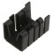 Radiator Extrudat Negru 19mm x 14.5mm x 12.7mm