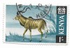 Kenya - Mamifere, 1966 - valoare obliterata, Fauna, Stampilat