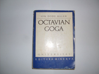 Octavian Goga - Ion Dodu Balan ,550158 foto