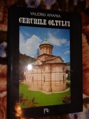 Cerurile Oltului / scolile Arhimandritului Bartolomeu la o suita de imagini fotografice - Valeriu Anania / in limba romana (Nu trimit prin curierat