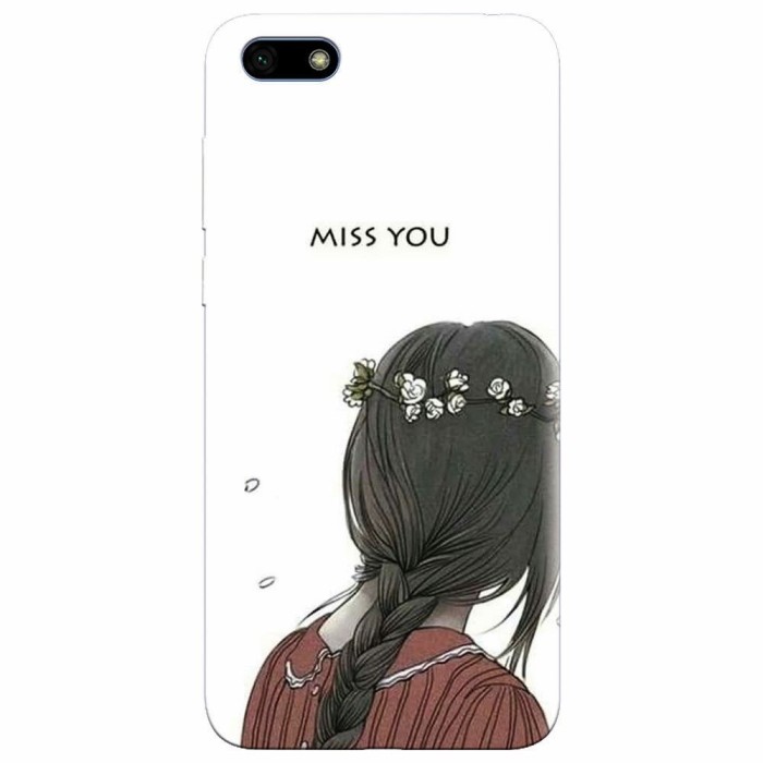Husa silicon pentru Huawei Y5 2018, Miss You