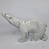 Urs polar - Bibelou portelan vechi, vintage ROYAL DUX - CEHOSLOVACIA