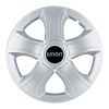 Set 4 Capace Roti 14 inchi (R14) Bis Gri, Compatibile Cu Smart, Autohelix MSA