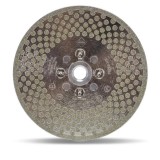 Disc diamantat galvanizat pt. taiat si slefuit 125mm, ECD 125 2in1 SuperPro - RUBI-31965
