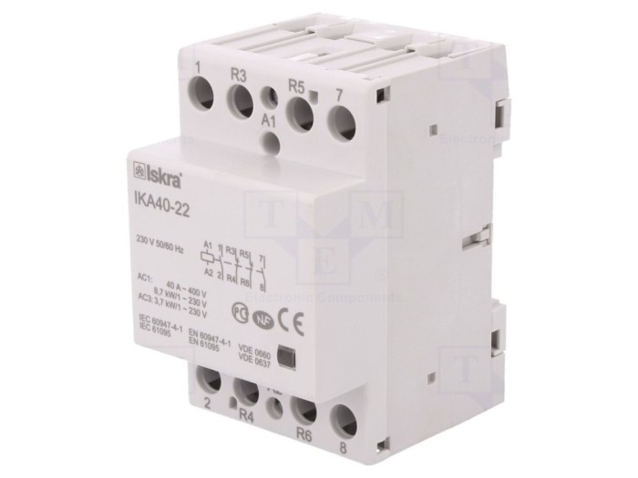 Contactor 4P 40A 230VAC