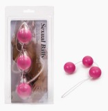Bile Kegel Vaginale Lybaile Roz ABS, 3.6cm, 24cm - Exercitii Musculare Pelvine, Sex Shop