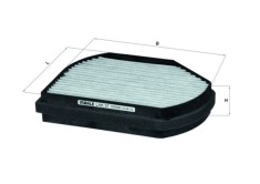 MAHLE LAK 37 Filtru, aer habitaclu