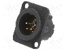Conector, Neutrik, NC4MD-LX-B