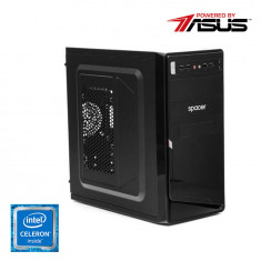 Pachet PROMO Powered by ASUS Home Start V2 format din Sistem Desktop PBA Home Start Intel Celeron Dual Core 2.41GHz 8GB RAM HDD 500GB DVD-RW + Monitor foto