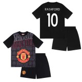 Manchester United pijamale de copii Crest Rashford - 8-9 let